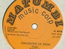 BAGGA- DAUGHTER OF ZION- RARE UK ROOTS/MATUMBI