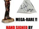 MICHAEL JACKSON SIGNED CHINA / PORCELAIN FIGURE STATUE