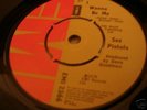 SEX PISTOLS VERY RARE UK  45 ANARCHY WITHDRAWN N MINT 