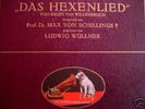 1933 MAX v SCHILLINGS MEMORIAL HEXENLIED REcord 78rpm