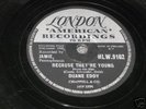 Duane Eddy: Because they're young 78 rpm UK London 1960