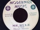 Horace Martin Me Rule Rare JA 45 Listen