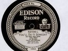 RARE Rudy Vallee Orch. on 1927 Edison DD 52108
