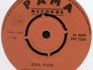 LYNN TAIT & THE JETS - SOUL FOOD - RARE 1968 UK PAMA 7