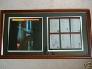 DEPECHE MODE BLACK CELEBRATION LP FULLY SIGNED FRAMED