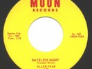 ALLEN PAGE - DATELESS NIGHT -  ROCKABILLY ORIGINAL 45