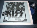 KISS FRIED ALIVE BLUE VINYL MINT LIVE LP