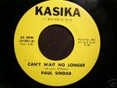 Northern Soul 45 PAUL SINDAB on KASIKA