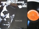 FABRIZIO DE ANDRE BEST OF GERMANY TEDESCA LABEL ARANCIO