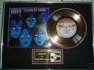 KISS  - I LOVE IT LOUD GOLD AWARD 45 RECORD 24kt