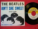 Beatles Near Mint Ain't She Sweet Picture Sleeve w/disc