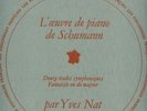 DF 56 / SCHUMANN / YVES NAT, piano