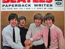 BEATLES Paperback Writer 45/7 PORTUGAL EP - NEAR MINT