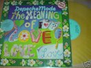 Depeche Mode The Meaning of Love `45 VINYL GELB YELLOW