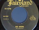 MORNING DEW NO MORE RARE GARAGE PUNK PSYCH 45