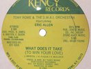 Tony Rome - What does it take..SEALED ORIGINAL PRESSING