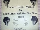 Rare Beatles Christmas Flexidisc (Fan club Dec 1963)