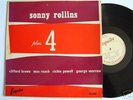 SONNY ROLLINS:   Plus 4. Esquire LP