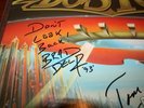 Boston Brad Delp Autographed Dont Look Back Tom Scholtz