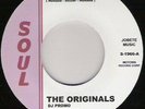 NORTHERN SOUL 45 THE ORIGINALS SUSPICION
