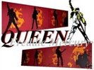 QUEEN Set Freddie Mercury TOP POP-ART Gemälde/Painting