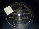 VIOLIN G&T 78 rpm PABLO DE SARASATE Miramar RARE Paris