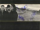 U2 BAND SIGNED ALBUM  JOSHUA TREE  WITH C.O.A VERY RARE