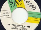 PATIENCE VALENTINE -IF YOU DON'T COME-sar-NORTHERN SOUL