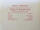 FOLLY RANKING Johnny Osbourne POSITIVE SOUNDS LP Listen