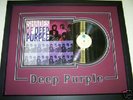 DEEP PURPLE VINYL RECORD FULLY SIGNED & FRAMED