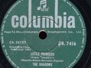 SHADOWS - Little Princess - rare INDIA prs. 78 rpm