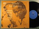 Clifford Brown Max Roach Study In Brown LP Record MINT-