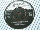 ANDREA CARROLL hurts to be 16 1963 UK LONDON 45 MINT