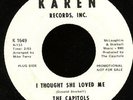 NORTHERN SOUL 45 - THE CAPITOLS  Near Mint USPROMO 7