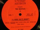 Beatles orig A HARD DAY'S NIGHT U/A promo interview Lp