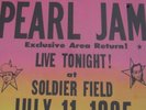 Pearl Jam Live At Soldier Field 2 LP SEALED RARE