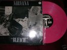 Nirvana bleach vinyl - RARE USA SP34 pink splattered