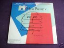 MTV HIGH PRIORITY UNFINISHED ANDY WARHOL LP COVER