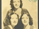Boswell Sisters Signed Photograph 1932