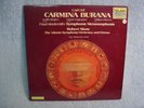 ORFF CARMINA BURANA & HINDEMITH 2 LP GF TELARC DG 10056