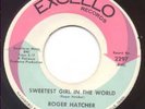 Roger Hatcher on EXCELLO, 45 RPM, SOUL