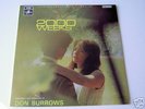DON BURROWS Rare JAZZ SOUNDTRACK-2000 WEEKS LP