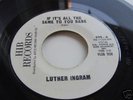 NORTHERN SOUL LUTHER INGRAM HIB DETROIT RARE WD