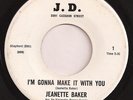 rare Mod soul R&B 45 Jeanette Baker on J.D. LISTEN