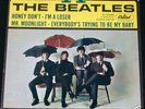 The Beatles 4 by Four EP 45 Capitol Picture Sleeve VG++