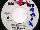 Rare RAL DONNER 45 on RED BIRD- Love isn't like that