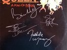 QUEEN *AUTOGRAPHED A Kind Of Magic EP* FREDDIE MERCURY