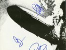 LED ZEPPELIN  BAND SIGNED ALBUM VERY RARE