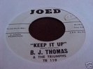 NORTHERN SOUL - B.J. THOMAS & THE TRIUMPHS - JOED # 119