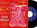 ELVIS PRESLEY   LOVE ME TENDER  BELGIUM EP  BLUE LABEL